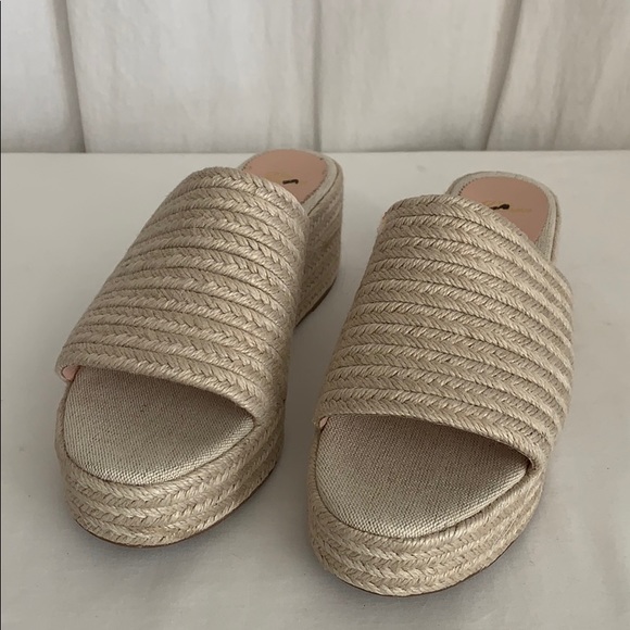 J. Crew Shoes - BOGO Free 🚚 JCrew Women’s Espadrille platform slides